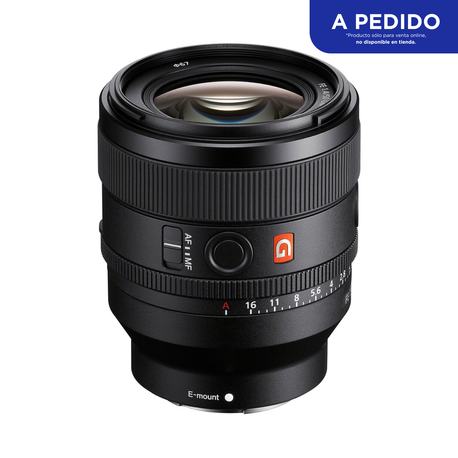 Lente Sony FE 50mm f/1.4 GM