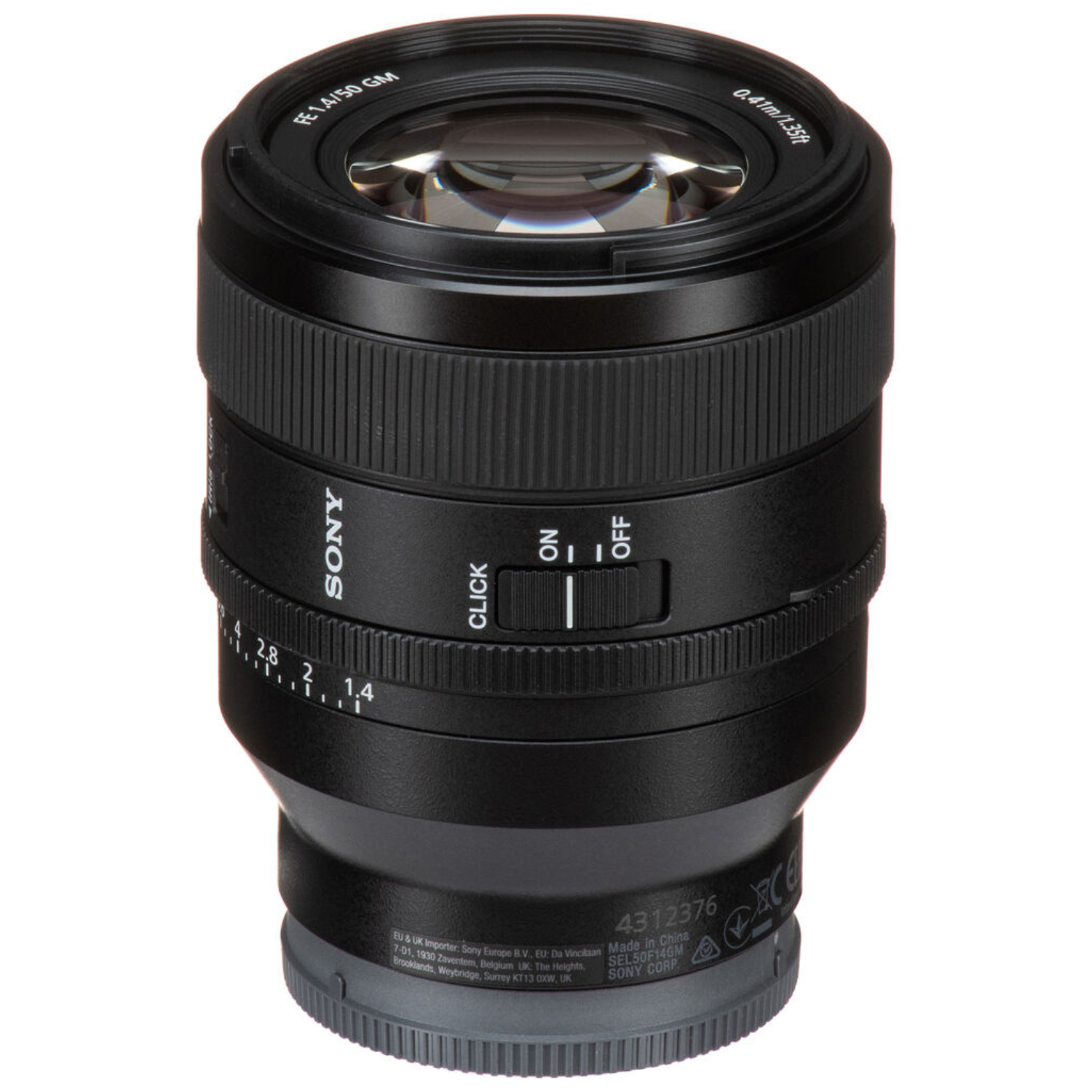 Lente Sony FE 50mm f/1.4 GM