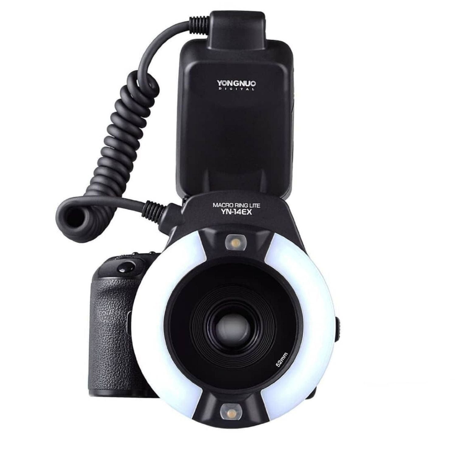 Ring Flash YN 14 EX y Pilas Recargables Duracell + Cargador