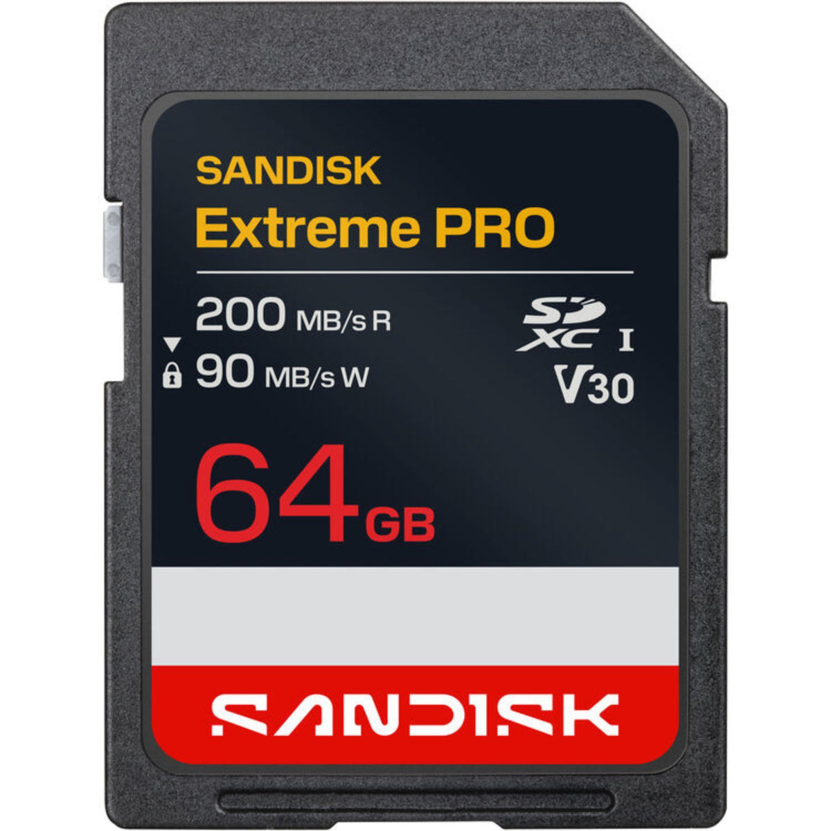 Memoria SD SanDisk Extreme PRO 64GB V30 UHS-I 200MB/s 4K
