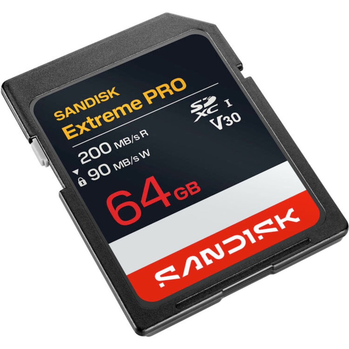 Memoria SD SanDisk Extreme PRO 64GB V30 UHS-I 200MB/s 4K
