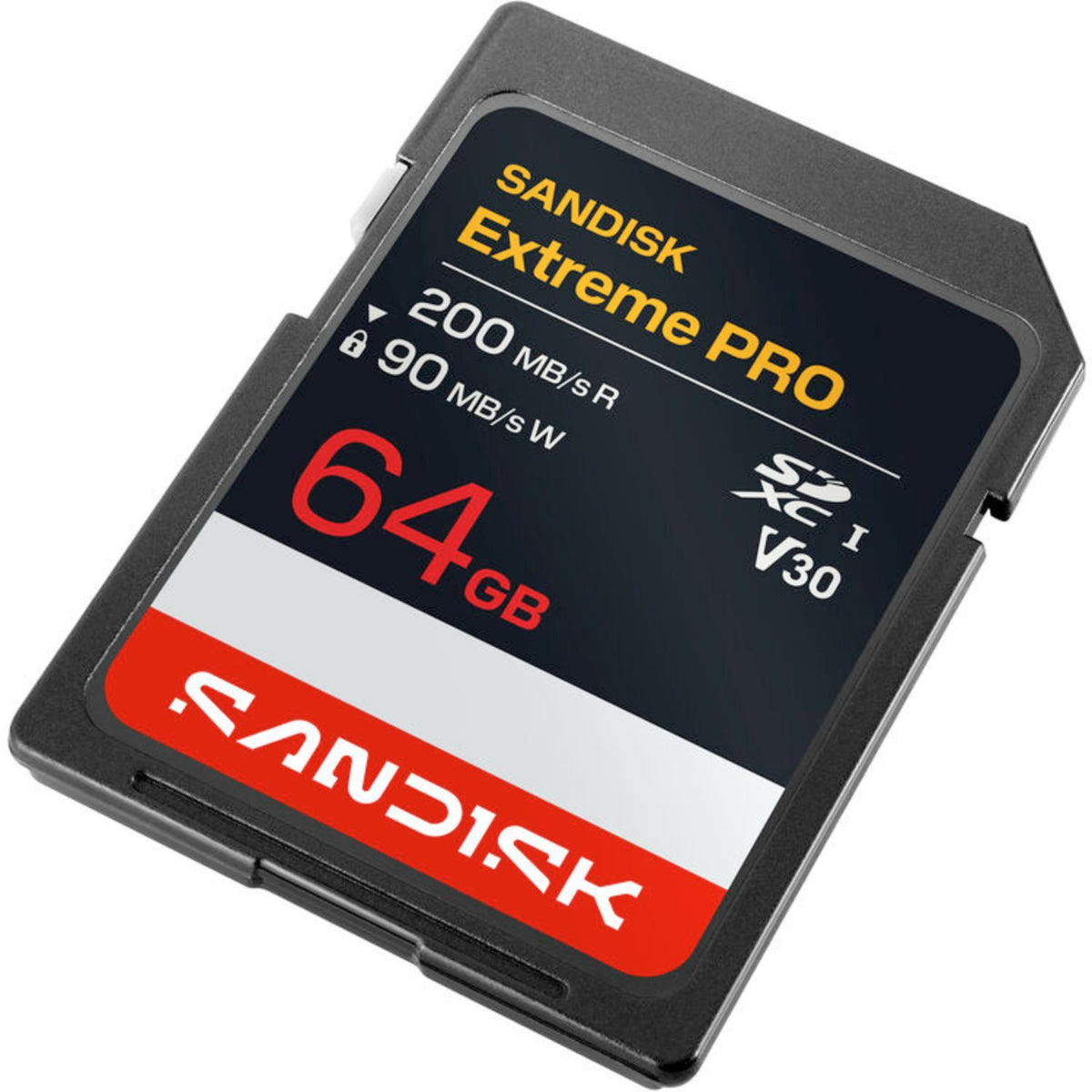 Memoria SD SanDisk Extreme PRO 64GB V30 UHS-I 200MB/s 4K