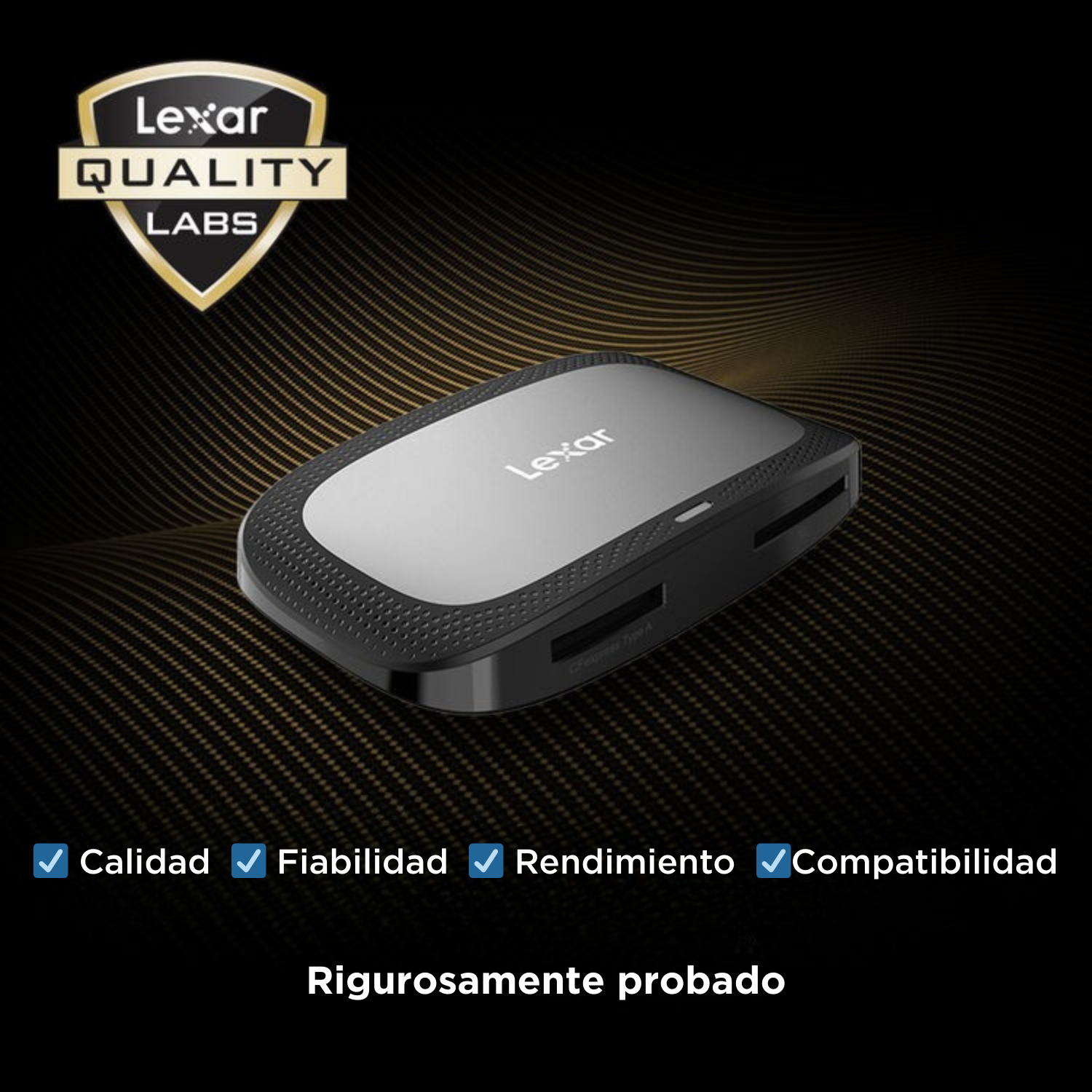 Lector de tarjetas Lexar Professional CFexpress Tipo A/SD USB 3.2 Gen 2