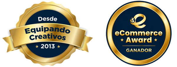 12 años equipando creativos - Ganador eCommerce Award